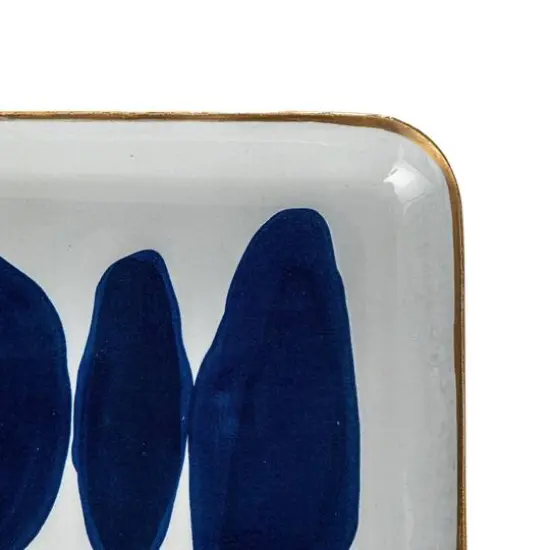 Hello Honey&reg; Floral & Abstract Print Enameled Metal Tray, 2ct. {8}