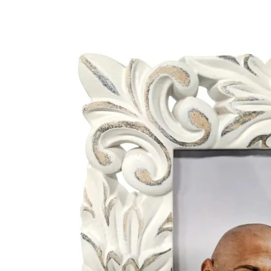 Expressions&trade; Whitewash Fleur-De-Lis Frame by Studio D&eacute;cor&reg; {5}