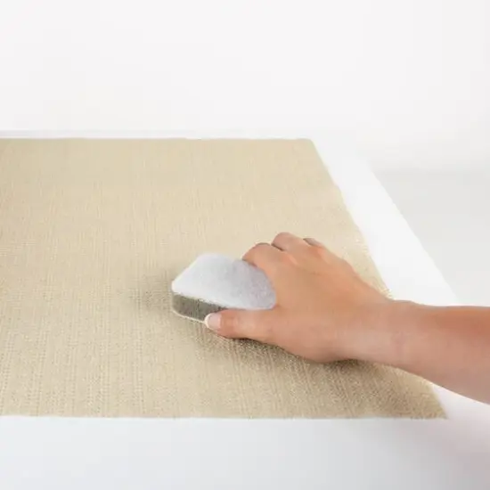 Simplify 24ft. Taupe Heavy Duty Grip Liner {7}