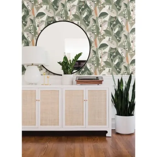 RoomMates Adelaide Peel & Stick Wallpaper Green {5}