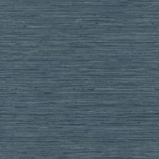 RoomMates Faux Grasscloth Peel & Stick Wallpaper Blue {1}