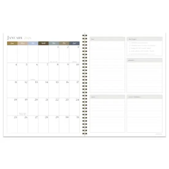 TF Publishing 2025-2026 Fleur de Lis Large Weekly/Monthly Planner {3}