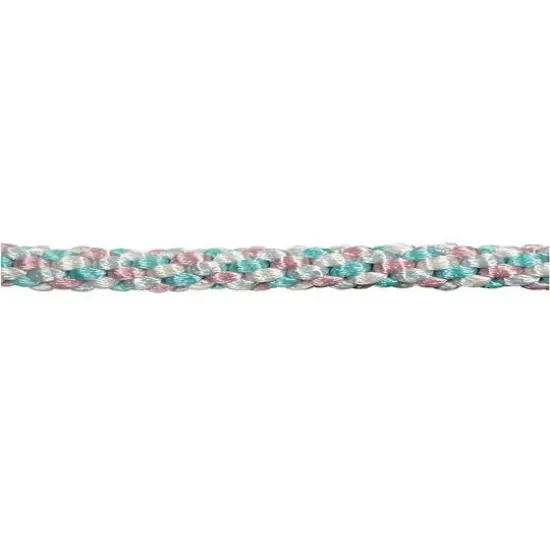 The Beadsmith&reg; Rattail&trade; 2mm Serenity Mix Kumihimo Braid Satin Cord {3}