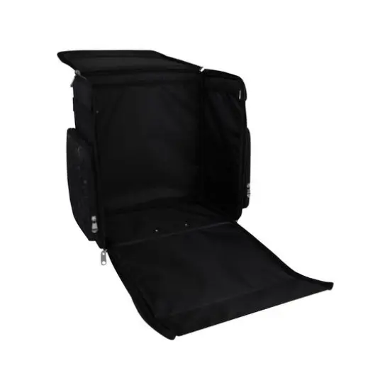 Everything Mary Black & White Rolling Craft Bag {11}