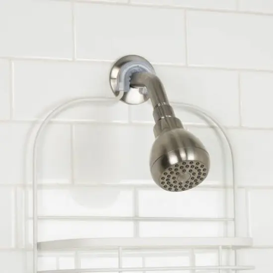Bath Bliss Ellipse Collection Deluxe Shower Caddy White {5}