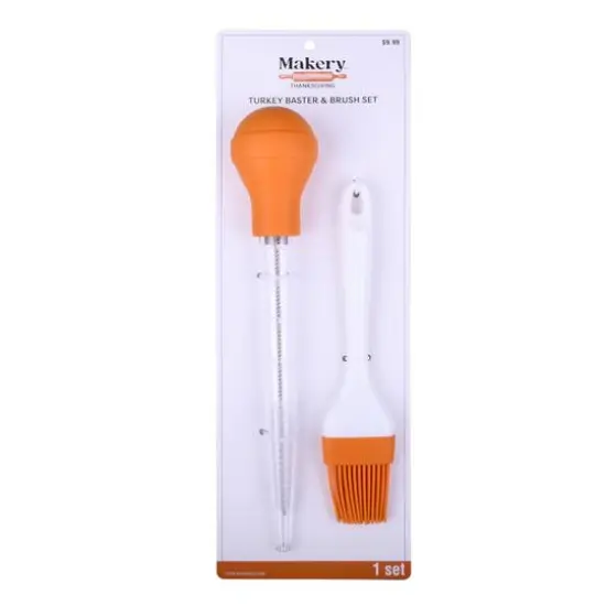 Turkey Baster & Brush Set by Makery&trade; {4}