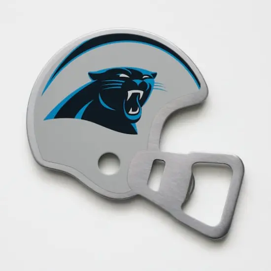 Football Season Opener Bottle Opener Carolina Panthers {1}