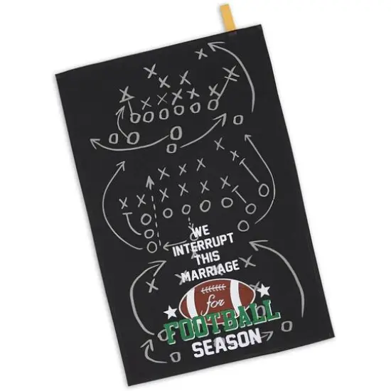 DII&reg; Everything Football Dishtowels, 3ct. {7}