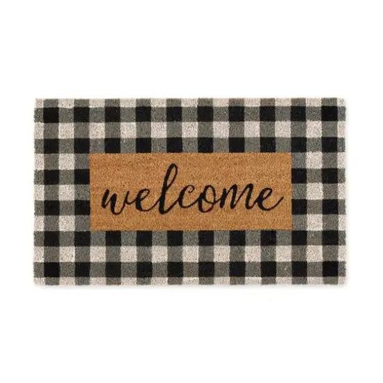 DII&reg; Checkers Welcome Doormat {1}