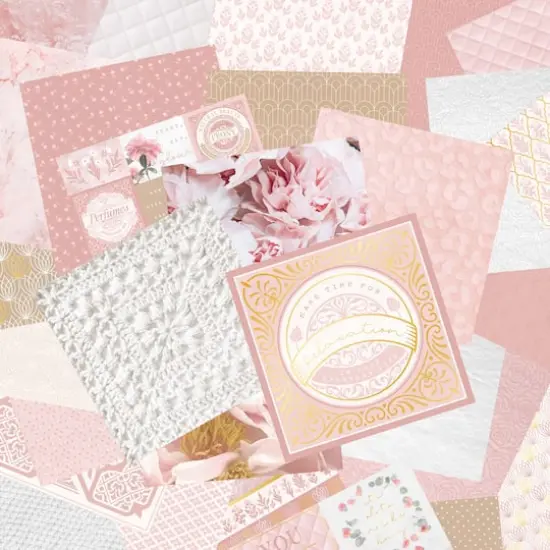 12" x 12" Soft Serenity Paper Pad by Recollections&trade;, 58 Sheets {3}