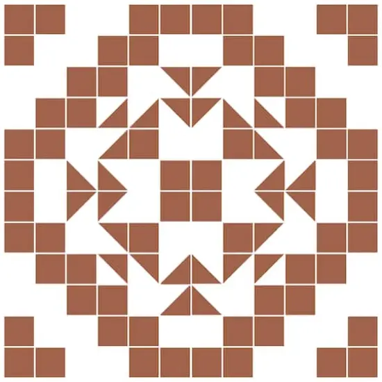 FloorPops Matias Terra Cotta Peel & Stick Floor Tiles {1}