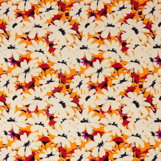 SINGER Orange Butterfly Cotton Fabric Bundle {16}