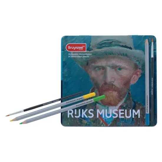 Bruyzneel&reg; Rijksmuseum 24 Color Watercolor Pencil Set {1}