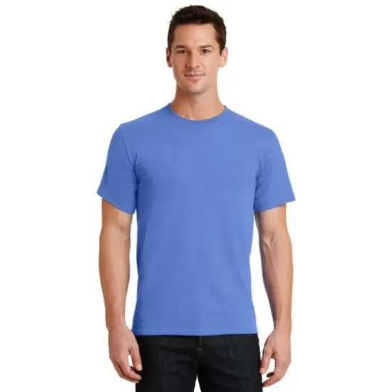 Port & Company® Essential Blue Shades Adult T-Shirt Ultramarine Blue {4}