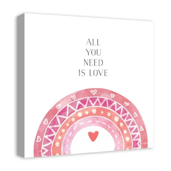 All You Need Is Love Canvas Wall Art {4}
