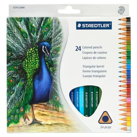 Staedtler&reg; Triangular Colored Pencils {5}