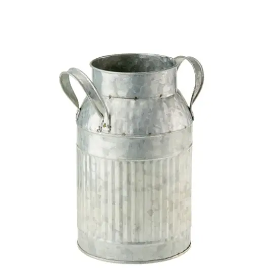 8" Galvanized Decorative Milk Jug by Ashland&reg; {1}