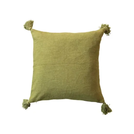 Hello Honey® 20" Bird & Floral Accent Pillow wiith Tassels {5}