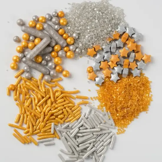 PME Cake Sweet Street&reg; Metallics Sprinkle Mix {1}