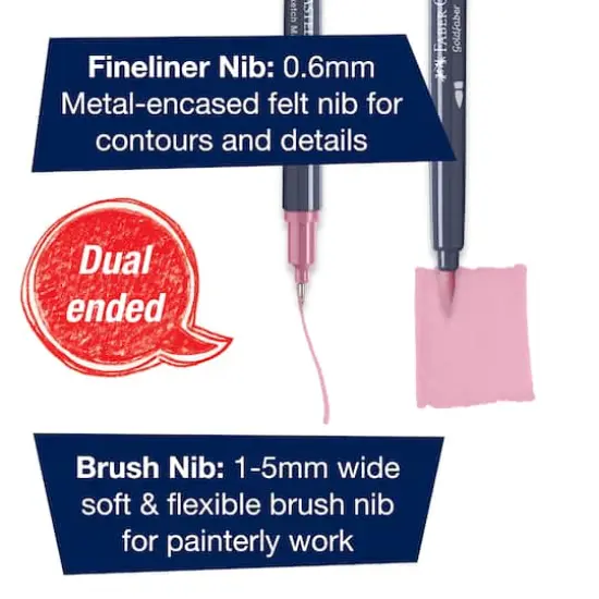 Faber-Castell&reg; Goldfaber Sketch Fashion Dual Tip Alcohol Markers {4}