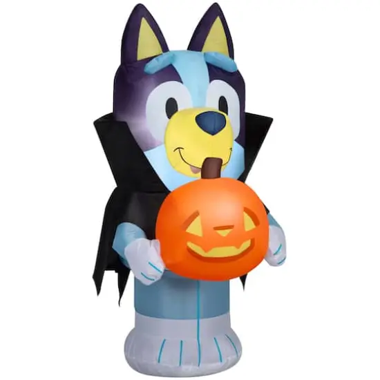 3.5ft. Airblown&reg; Inflatable Halloween Bluey in Vampire Costume {1}
