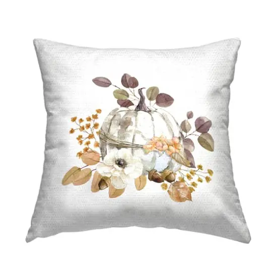 Stupell Industries Minimal Autumnal Botanicals Outdoor Printed Pillow {1}