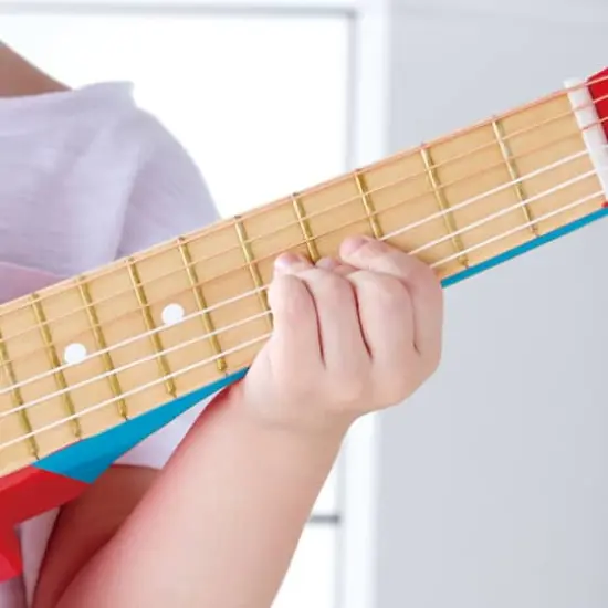 Hape 26" Blue Lagoon First Musical Guitar {7}