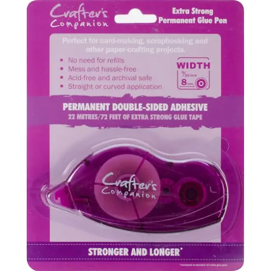 Crafter's Companion Extra Strong Permanent Glue Tape Pen {1}