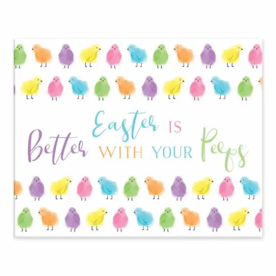 Easter With Peeps 10" x 8" Tabletop Canvas {1}