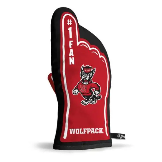 Quilted No.1 Oven Mitt NC State Wolfpack {4}