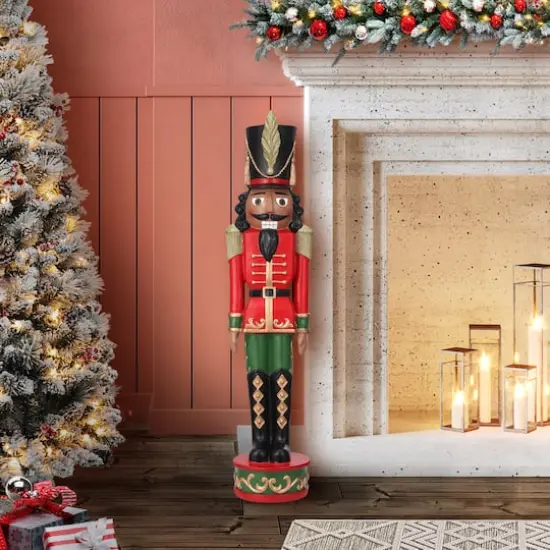 Haute Decor 37" Red & Green Decorative Christmas Nutcracker {5}