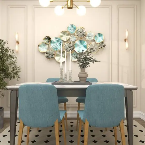 Clear Glass Candle Holder Set {14}