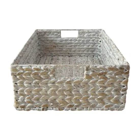 Large White Hyacinth Basket by Ashland&reg; {4}