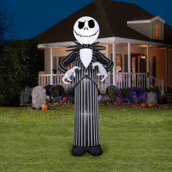 10ft. Airblown&reg; Giant Halloween Inflatable Jack Skellington {3}