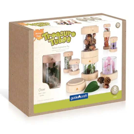 Guidecraft&reg; Clear Treasure Tubes {1}