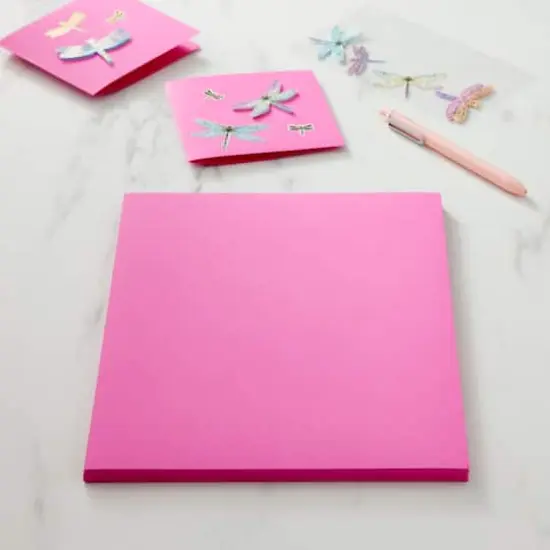 8.5" x 11" Cardstock Paper by Recollections&trade;, 50 Sheets Fuchsia {3}