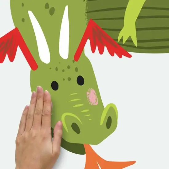 RoomMates Dragon Peel & Stick Wall Decals {6}