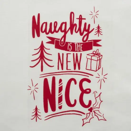 DII&reg; Assorted Naughty Nice Holiday Printed Dishtowel Set {11}