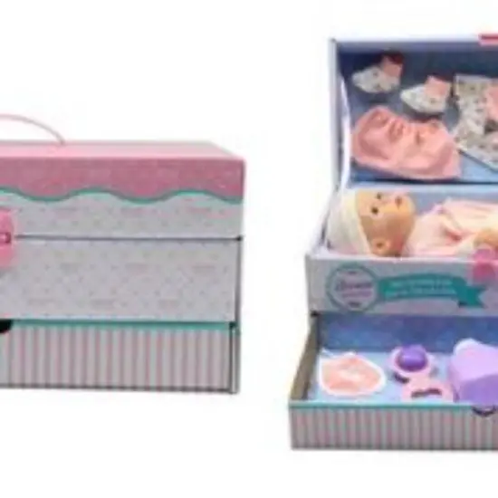 Dream Collection 13" Baby Doll In Traveling Trunk {3}