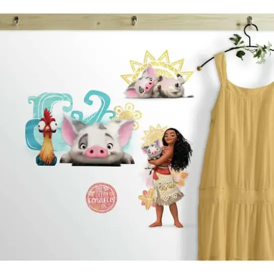 RoomMates Disney&reg; Moana & Friends Peel & Stick Wall Decals {4}