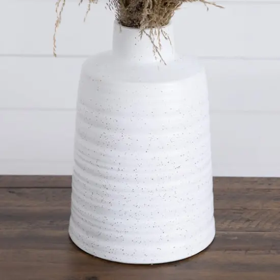 2.5ft. Dried Natural Pampas Arrangement in Ceramic Vase {6}