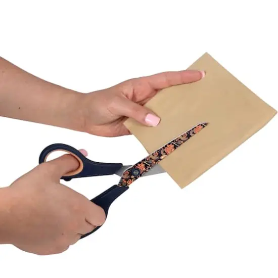 SINGER&reg; Paisley Polka Dot Printed 8.5" Fabric Scissors & 5.5" Detail Craft Scissors Set {14}