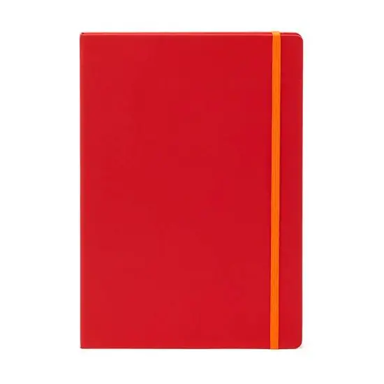 Fabriano&reg; Ispira Lined Hard-Cover Notebook Red {5}