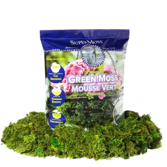SuperMoss&reg; Preserved Green Moss {3}