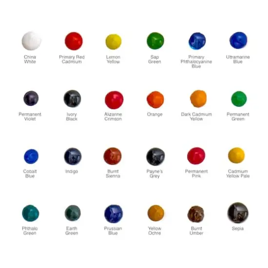 Watercolor Paint Set by Artist's Loft&trade;, 24 Pieces {4}