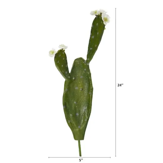 Green Flowering Cactus Pick, 4ct. {3}