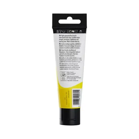 Daler-Rowney&reg; Original System 3 Acrylic Paint, 59mL 651 Lemon Yellow {4}