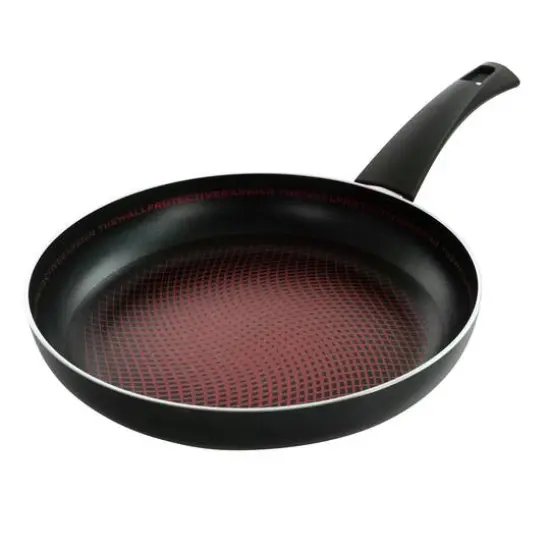 Gibson Home&reg; Piletti 10'' Aluminum Frying Pan Blue and Black {2}