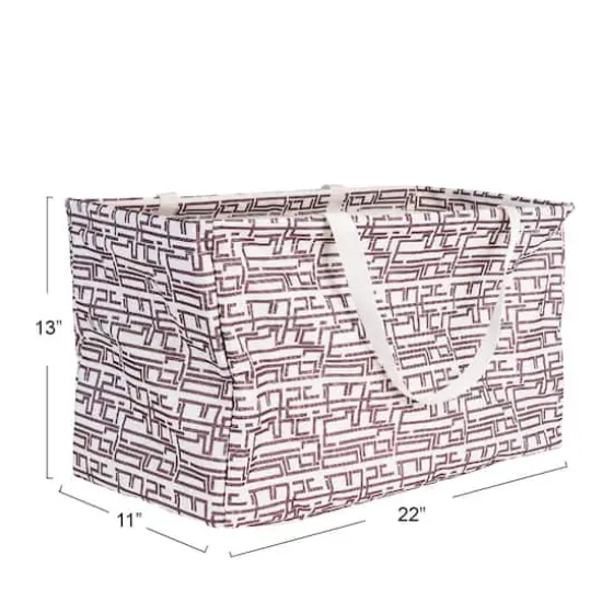 Household Essentials Krush&reg; Tan Canvas Utility Tote {4}