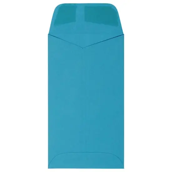 JAM Paper #6 Coin Business Colored Envelopes, 50ct. Blue {4}